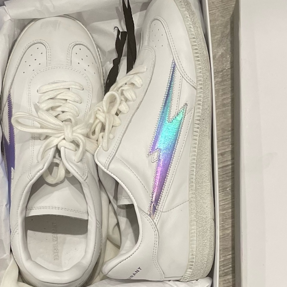 Retail $505 Isabel Marant Bryce Thunder Sneaker - Picture 12 of 14